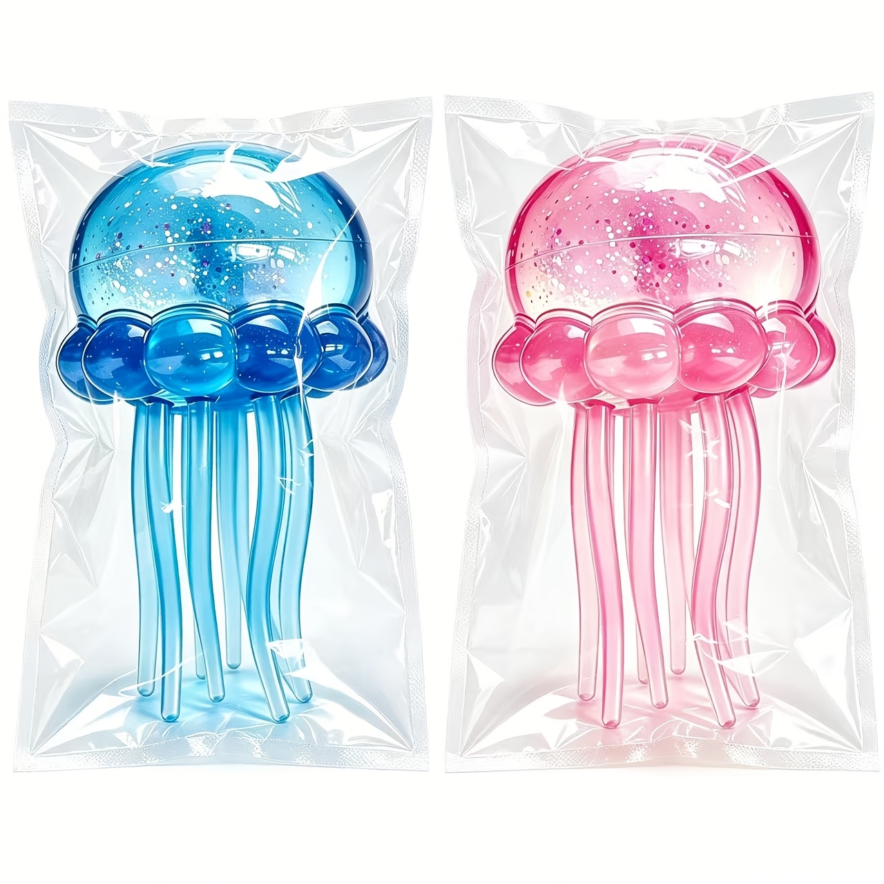 Jellyfish Squeeze Toy, Stress Relief Malt Ball